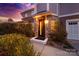 Beautiful entrance with stone accents and professional landscaping at 101 N Cove Key Ln, Mooresville, NC 28117