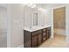 Bathroom with double sink vanity at 1022 Torrens Dr, Monroe, NC 28110