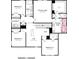 Second floor layout, featuring a primary suite, bedrooms, bathrooms, a loft, and laundry room at 162 Holsworthy Dr, Mooresville, NC 28115