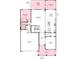 Detailed floor plan showcasing the layout of the home, including the kitchen, dining, living, and bedrooms at 164 Holsworthy Dr, Mooresville, NC 28115
