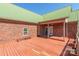Large wooden deck offers ample space for outdoor enjoyment and entertaining with access to the home at 1847 Bertha Knight Rd, Lancaster, SC 29720