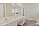 Bathroom featuring double sinks and white vanity at 242 Tradition Way, Rock Hill, SC 29732