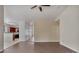 Open living space with kitchen views, hardwood flooring and natural light at 242 Tradition Way, Rock Hill, SC 29732
