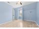 Bedroom with neutral walls and wood floors with window at 262 Vermont Dr, Stanley, NC 28164