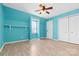 Bright bedroom with walk-in closet and window at 262 Vermont Dr, Stanley, NC 28164