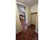 Walk in pantry located between kitchen and hallway, featuring cabinets at 350 Brawley Rd, Cleveland, NC 27013