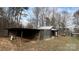 Exterior view of a shed on the property, offering additional storage space at 350 Brawley Rd, Cleveland, NC 27013