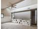 Loft featuring vaulted ceilings, a skylight, and whimsical decorative railing at 3607 Austin Rd, Monroe, NC 28112