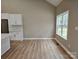 Eat in Kitchen featuring white cabinets and stainless steel appliances at 3667 Travertine Dr, Lancaster, SC 29720