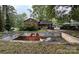 Backyard of a home featuring an in-ground concrete pool at 5635 Ruth Dr, Charlotte, NC 28215