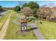Brighton Park features winding walking trails, lush green grass, and mature trees for shade and beauty at 7147 Brighton Park Dr, Mint Hill, NC 28227