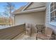 Balcony with seating offers a peaceful outdoor retreat, perfect for enjoying the scenery at 8904 Saint Pierre Ln, Charlotte, NC 28277