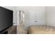 Bedroom view with doorway and closet, offering a glimpse of the home's layout and storage at 9108 Ainslie Downs St, Charlotte, NC 28273