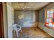 Bedroom has ceiling fan and a window providing natural light at 966 Marys Grove Rd, Cherryville, NC 28021