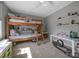 Bedroom featuring a bunk bed, a desk and natural light at 113 Windsong Ct, Gastonia, NC 28056