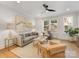 Inviting living room with plush seating, modern decor, and ample natural light, perfect for relaxation at 1409 Kenilworth Ave, Charlotte, NC 28203