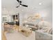 Spacious living area features stylish seating, modern artwork, and an open layout perfect for entertaining at 1409 Kenilworth Ave, Charlotte, NC 28203