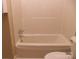 Bathroom featuring a standard tub and toilet at 1629 & 1631 Harris Rd # 6&7, Fort Mill, SC 29708