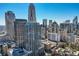 Expansive aerial view showcasing the bustling city skyline and architectural diversity at 210 N Church St # 1507, Charlotte, NC 28202