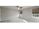 Bedroom with neutral walls, carpeted floor, and a window with shade at 303 Basswood Ct, Clover, SC 29710