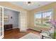 Sitting room featuring hardwood floors, neutral walls, and natural light at 3045 Bronwood Pl, Lancaster, SC 29720