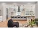 Bright, open kitchen with a large island, pendant lighting, and modern appliances at 3949 Plainview Rd, Charlotte, NC 28208