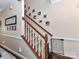 Carpeted staircase leading to the upper level of the home at 4708 Chantress Ln, Monroe, NC 28110