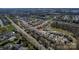 Expansive aerial view of the neighborhood and community around 7316 Strawberry Fields Ln at 7316 Strawberry Fields Ln, Charlotte, NC 28278