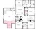 Second floor plan featuring an owner's suite, bedrooms, bathrooms, a loft, and the laundry room at 14703 Keyes Meadow Way, Huntersville, NC 28078