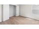 Bedroom with neutral carpet, window and an open closet at 1588 Doran Ter, Richburg, SC 29729