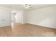 Bright and airy living room showcasing light wood flooring and neutral wall paint at 1588 Doran Ter, Richburg, SC 29729