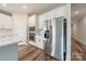 Spacious kitchen with stainless steel appliances and ample cabinet space at 1819 Lotus Ln, Denver, NC 28037