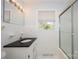 Well-lit bathroom featuring a tub/shower combination with bright white tiling at 340 Topsail Rd, Salisbury, NC 28146