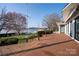 Wooden deck with view of the lake and landscaped backyard at 340 Topsail Rd, Salisbury, NC 28146