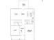 Detailed floor plan featuring a kitchen, living, dining room, and garage at 4046 Jenison Valley Ct, Charlotte, NC 28214