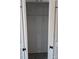 Picture of the closet with double doors and a rod with shelving above for maximum storage at 4166 Saltwood Dr, Hickory, NC 28602