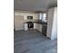 Modern kitchen featuring stainless steel appliances, granite countertops, and white cabinetry at 4166 Saltwood Dr, Hickory, NC 28602