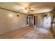 Bedroom with carpet and glass doors at 5212 Old Concord Rd, Salisbury, NC 28146