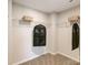 An organized walk-in closet showcases shelving and ample space for clothing storage at 8009 Downy Oak Ln, Charlotte, NC 28269