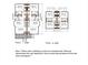 Detailed floor plan showcasing layout of living room, dining area, bedrooms and kitchen at 810 & 812 Lincoln E St # 810, Lincolnton, NC 28092