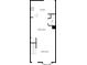 Detailed floor plan showcases the layout, including the kitchen, dining area, and living room at 8813 Gerren Ct, Charlotte, NC 28217