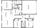 Detailed floor plan showcasing the layout of this 3-bedroom home with a two-car garage and covered porch at 123 Lightning Dr, Shelby, NC 28152