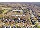 Overhead view of 14333 Maclauren Lane and its proximity to the Amenity Center in a well-maintained neighborhood at 14333 Maclauren Ln, Huntersville, NC 28078