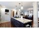 Spacious kitchen with a large island, stainless steel appliances, and hardwood flooring at 2622 Oakhurst Dr # 23, Rock Hill, SC 29730
