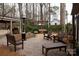 Outdoor patio featuring brickwork, outdoor furniture and a built-in heater at 2622 Oakhurst Dr # 23, Rock Hill, SC 29730