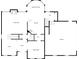 Detailed floor plan showcasing the layout of the living room, kitchen, office, garage, and dining area at 2683 Beulah Church Rd, Matthews, NC 28104