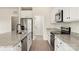 Modern kitchen with stainless steel appliances and granite countertops at 4044 Bolo Dr, Charlotte, NC 28215