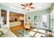 Spacious sunroom featuring tile floors and abundant natural light at 41108 Calla Lily St, Fort Mill, SC 29707