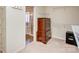 Spacious walk-in closet with shelving and storage solutions, leading to the ensuite bathroom at 41108 Calla Lily St, Fort Mill, SC 29707