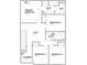 Second floor plan featuring the primary bedroom, three other bedrooms, two baths, and a loft at 5123 Izzo Ln, Charlotte, NC 28214